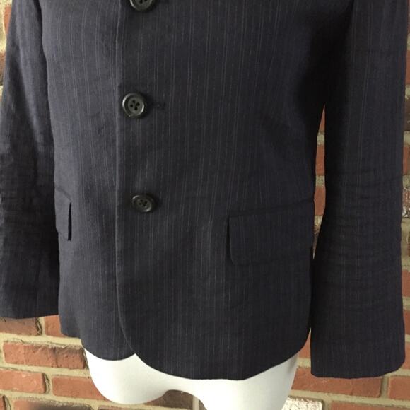 Marc Jacobs Linen Blend Blazer sz 2 - Picture 3 of 7